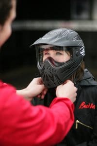 Bedlam Paintball School safety mask