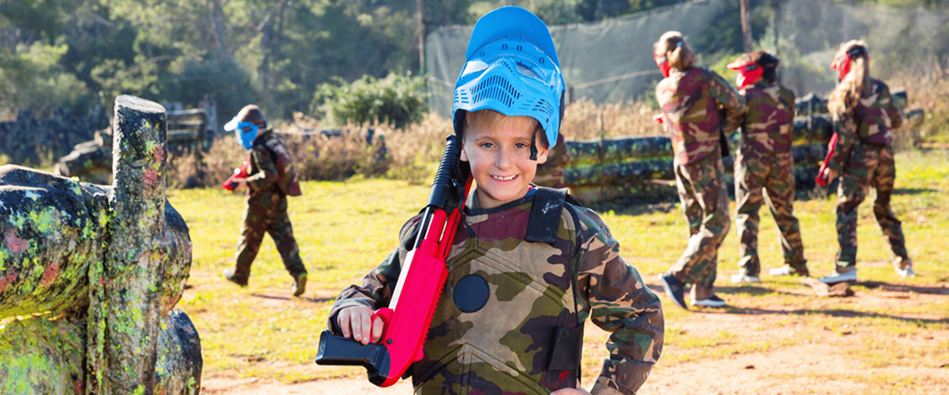 Splatmaster Reading Low Velocity Paintballing for Kids age 8 years upwards.