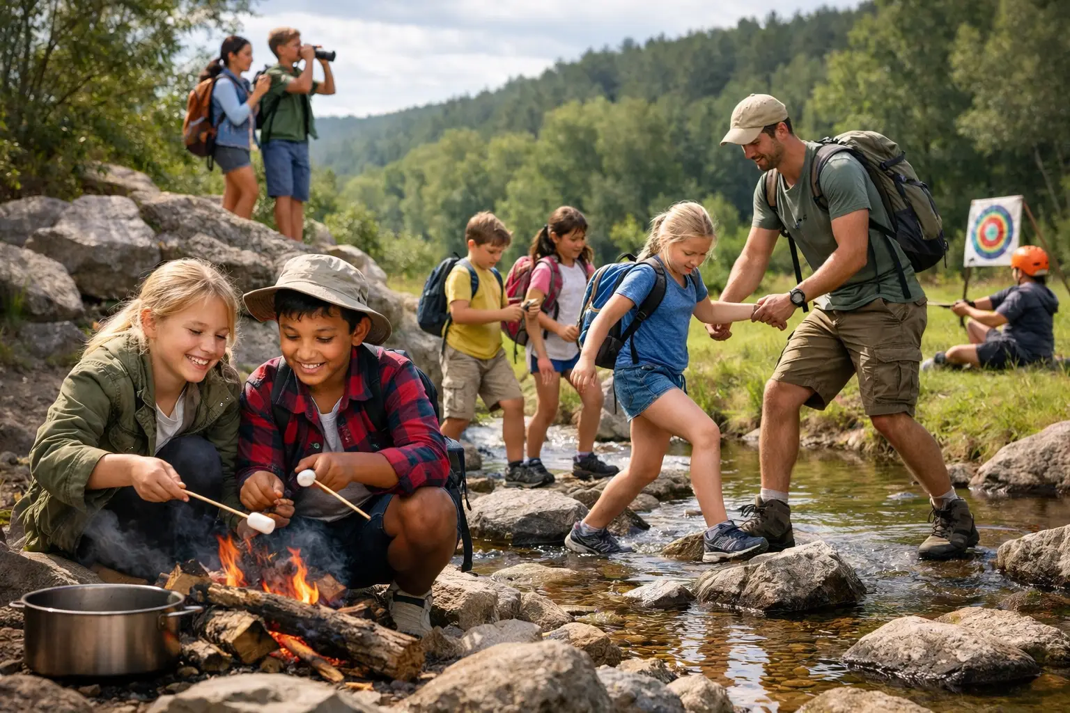 Best Outdoor School Trip Activities