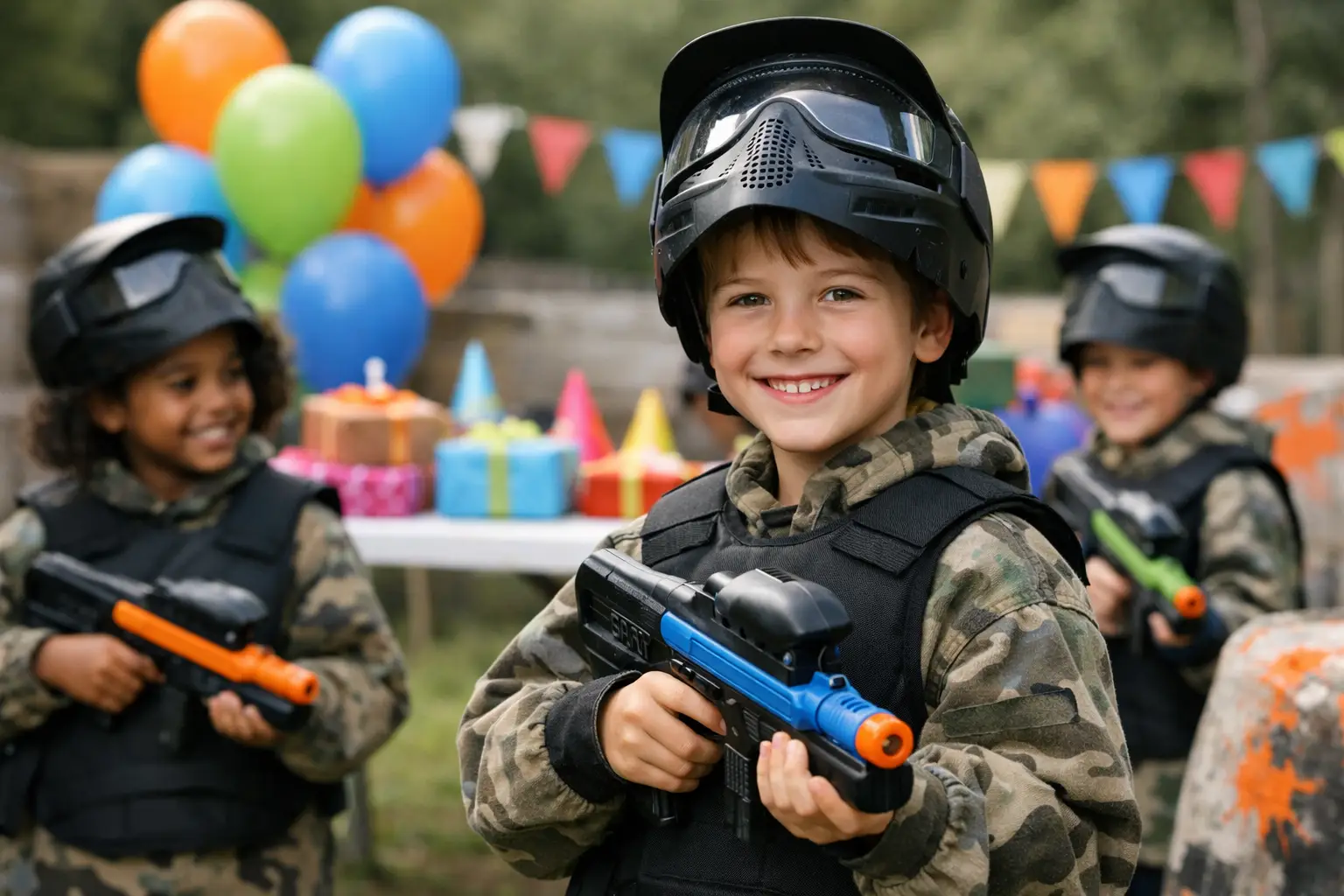 Splatmaster Birthday Parties Done Properly