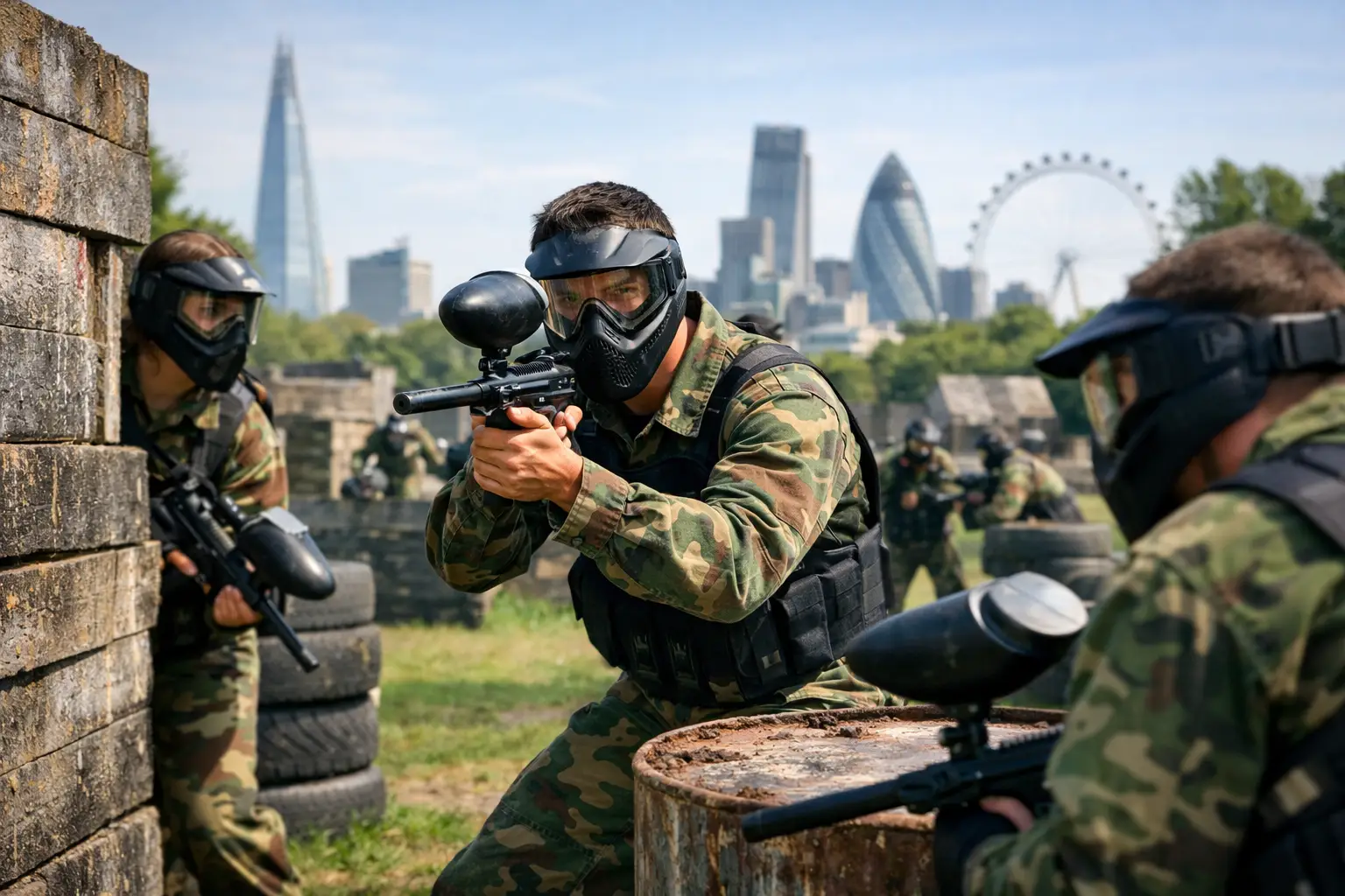 London Paintball: Plan a Brilliant Group Day