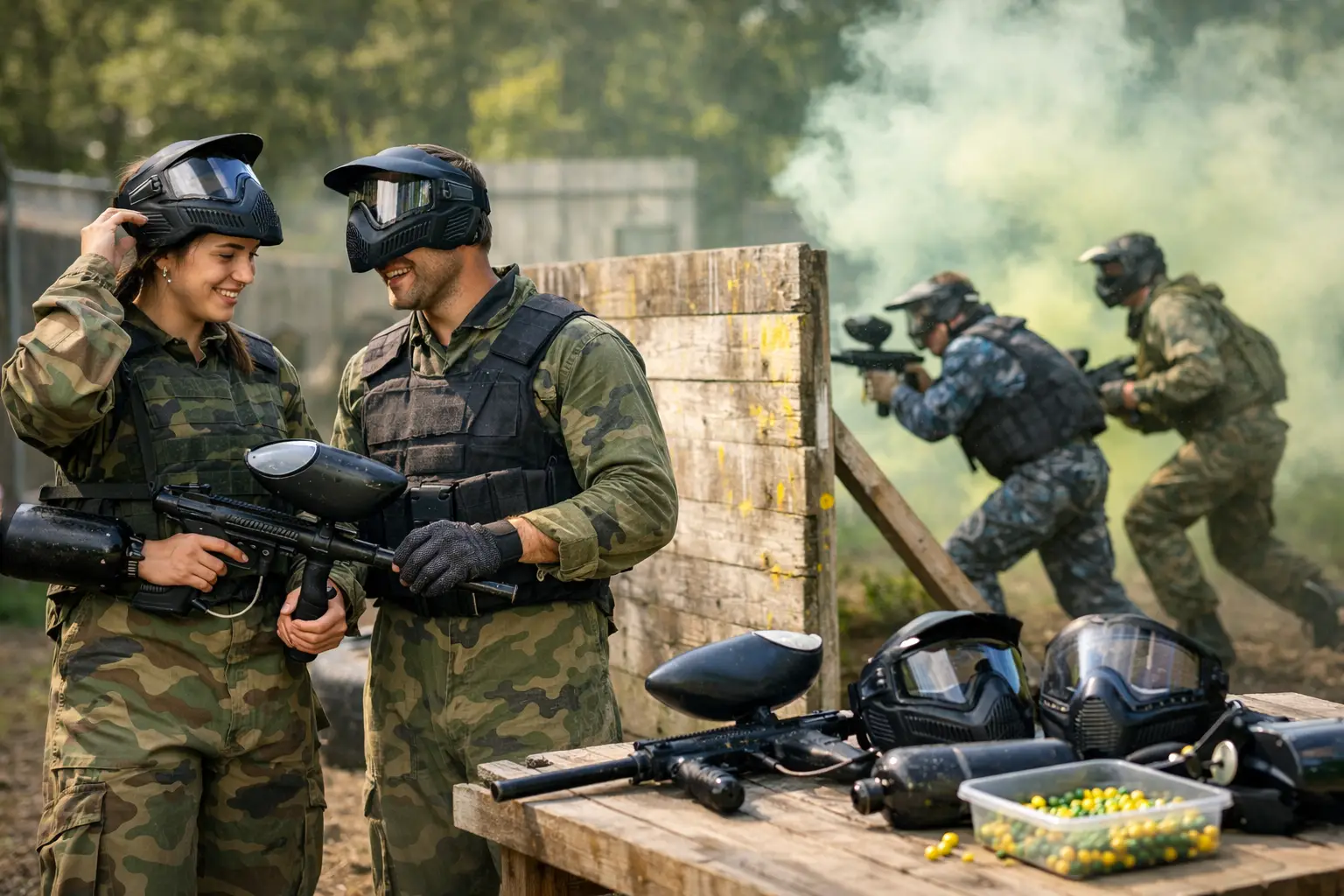 Midweek Paintball Party Dundee Ideas