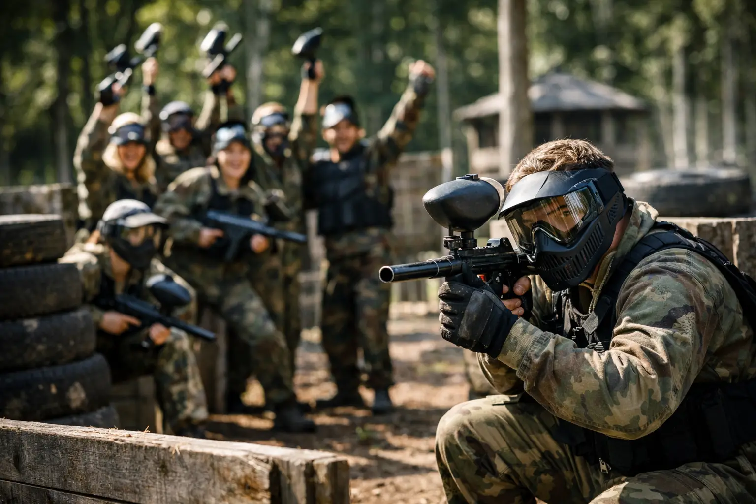 Paintball Edinburgh for Groups and Parties