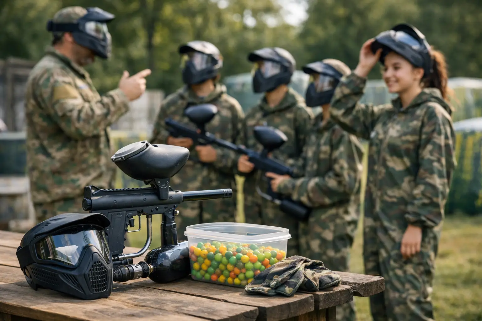 How to Organise School Paintball for a Great Day