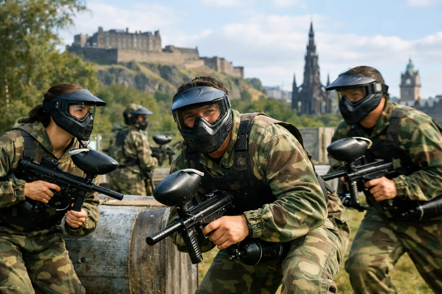 Paintballing Edinburgh: Plan a Brilliant Group Day