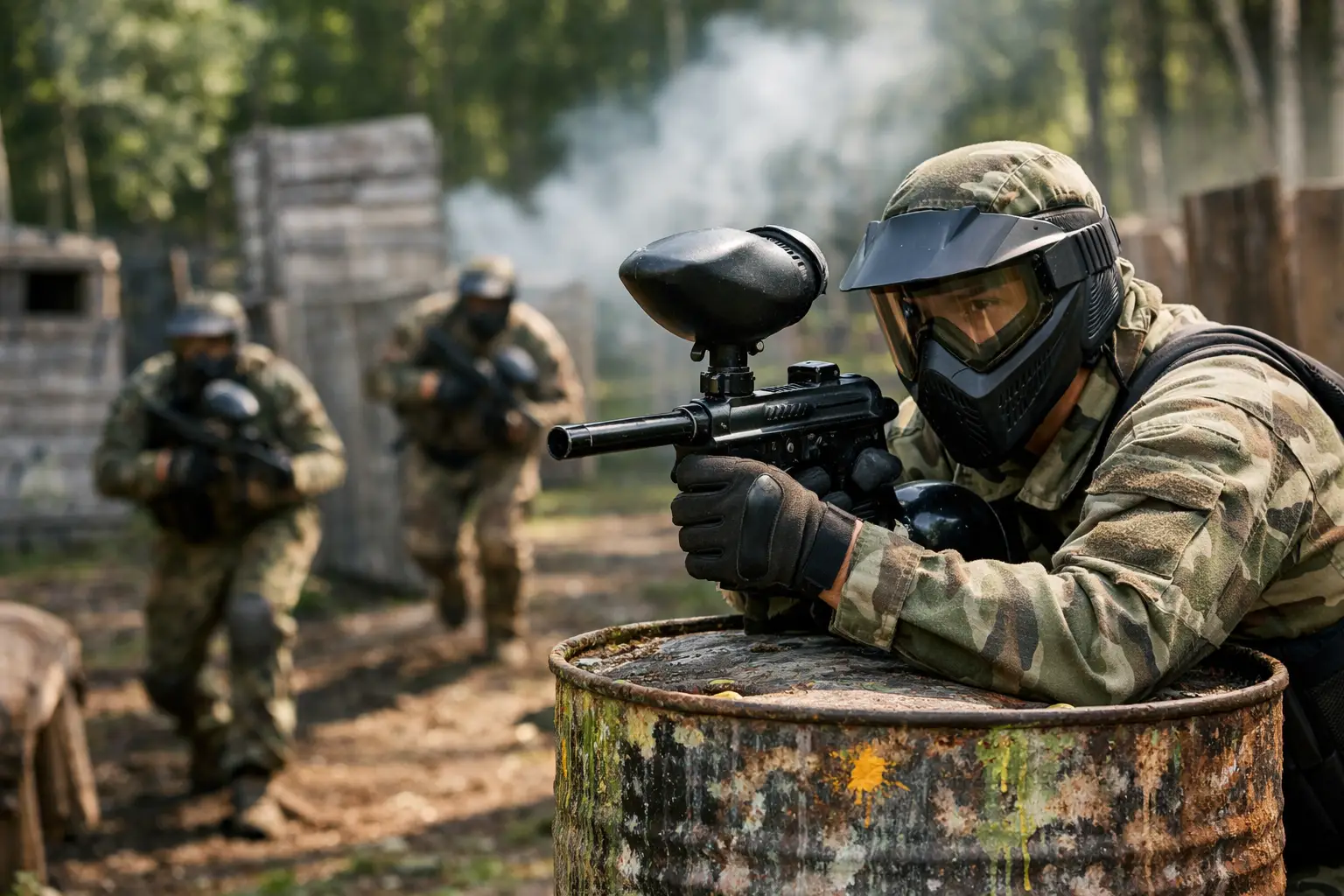 Paintballing Sterling: Plan an Action-Packed Day
