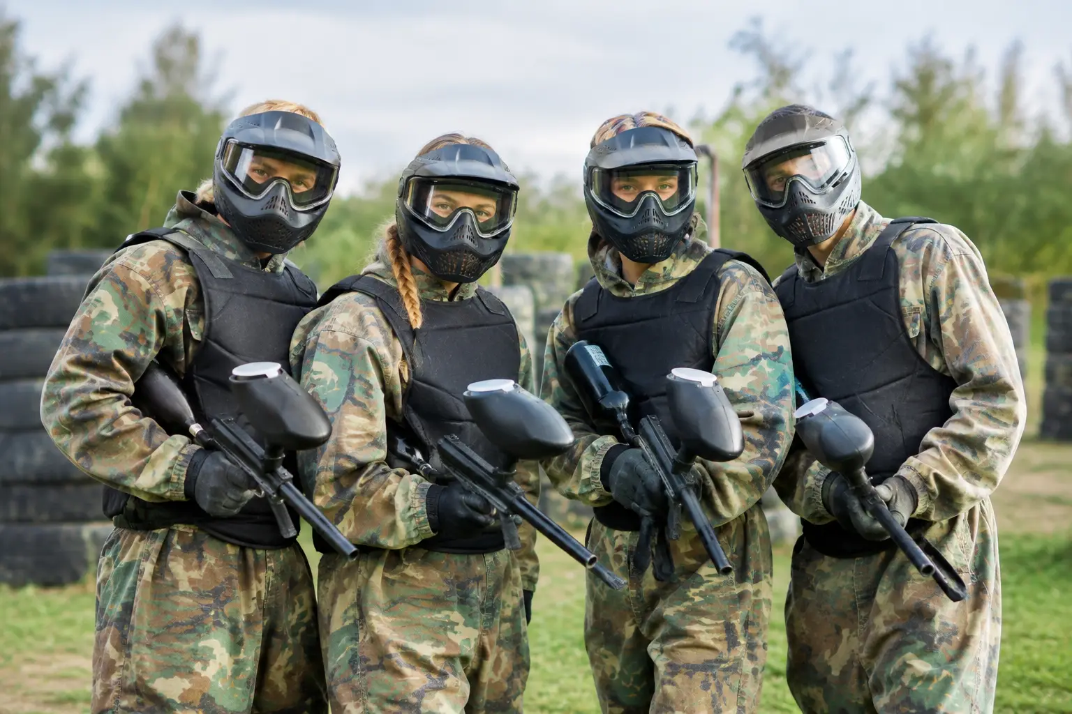 Book Dundee Paintball Centre for Group Action