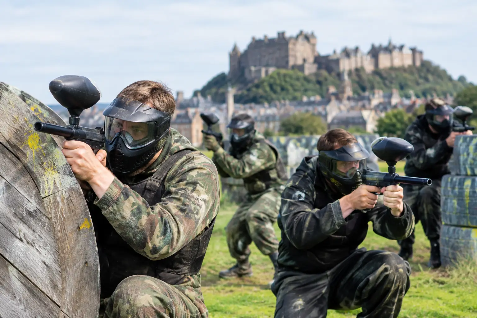 Paintball Edinburgh Stag Do That Gets Everyone Involved