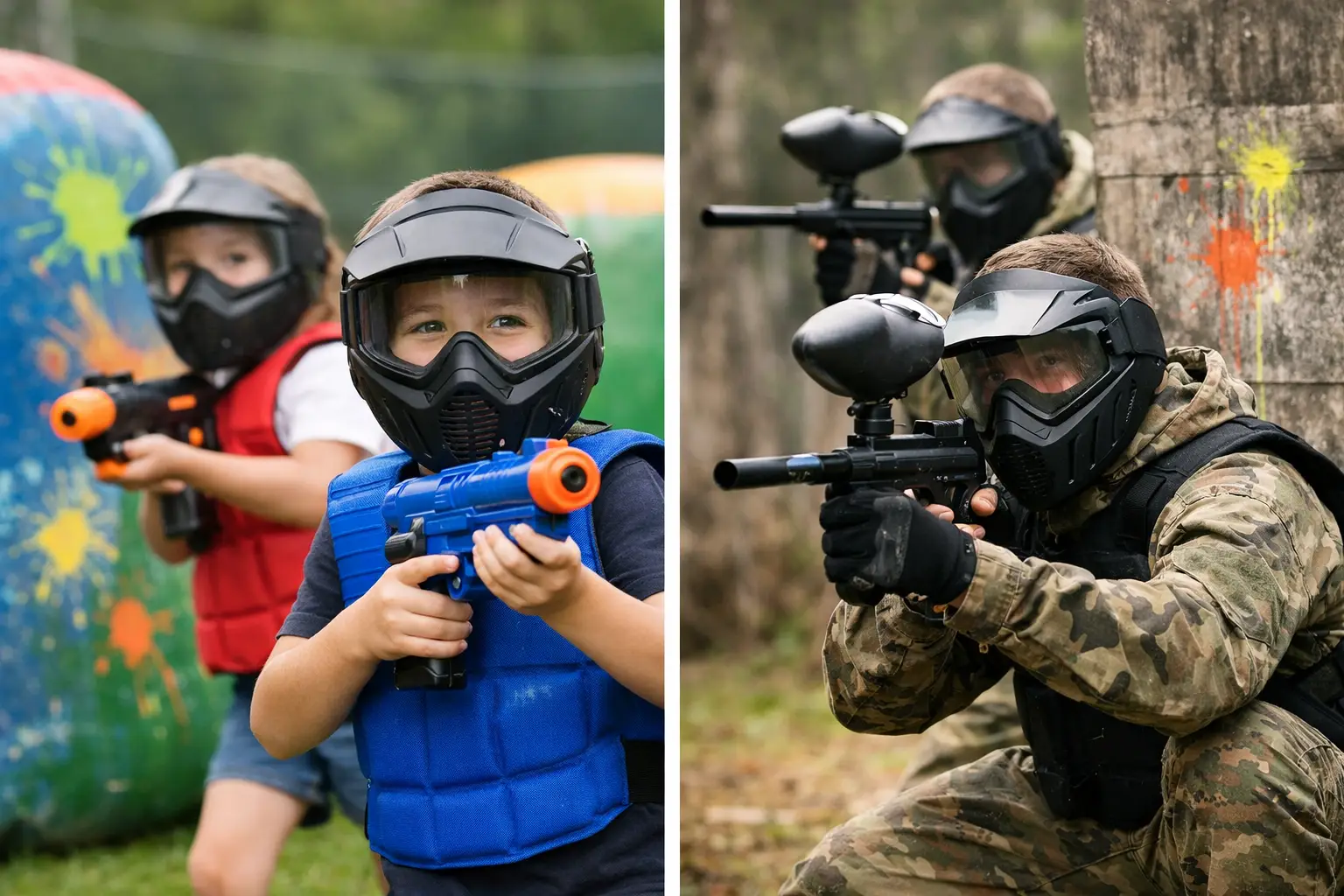 Splatmaster or Paintball Party: Which Suits You?